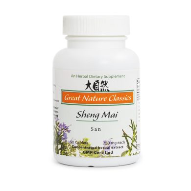Sheng Mai San 90Tablets, 750mg by Blue Poppy