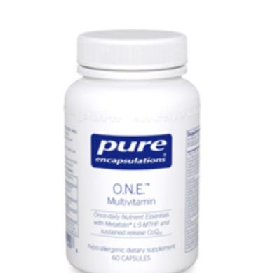 Pure Encapsulations - O.N.E. Multivitamin 60 Caps, New and Sealed