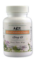 Qing Qi Hua Tan Wan 90Caplets (7:1 ratio / 750 mg) by Blue Poppy