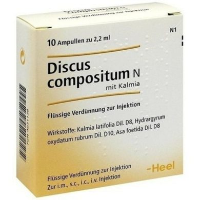 Discuss Compositum N mit Kalmia – 10 Ampoules